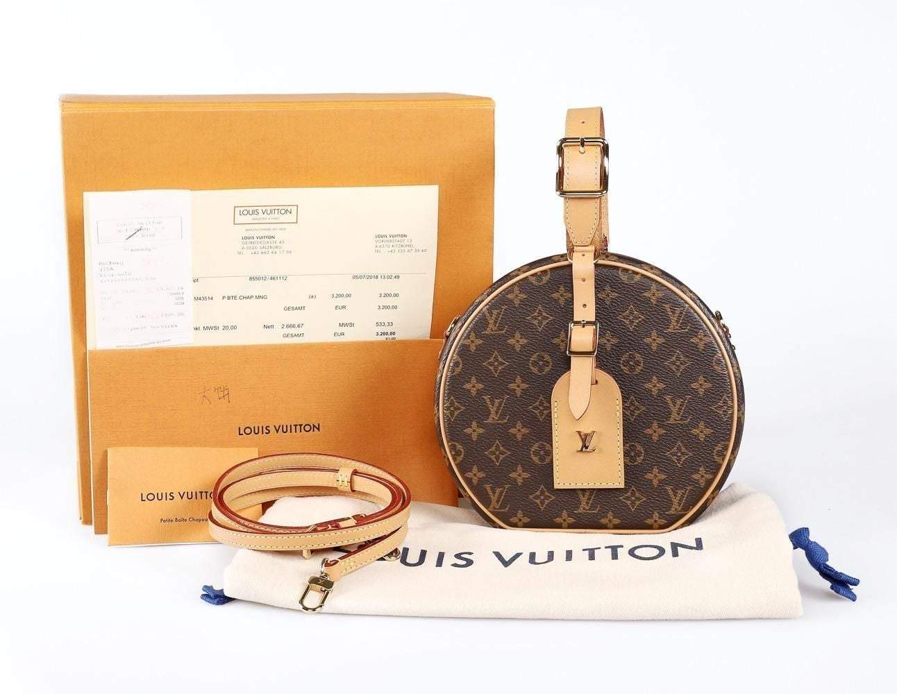 LV（ルイヴィトン）BOITE CHAPEAU SOUPLEハンドバッグ