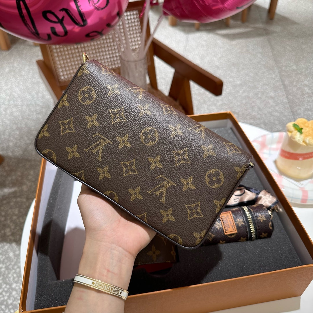 LV 新作切り紙スリーピースチェーンバッグ