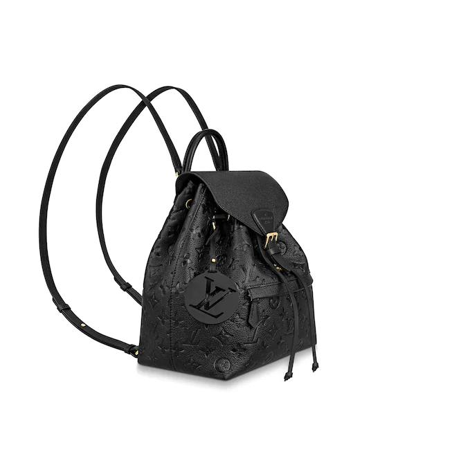Louis Vuitton Monogram Empreinteエンボス加工レザークラシックモンスリーバックパック