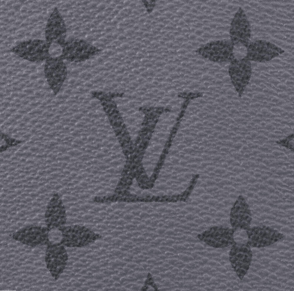 LV ルイヴィトンブラックオールドフラワーブラックチェッカーボードメンズハンドバッグ