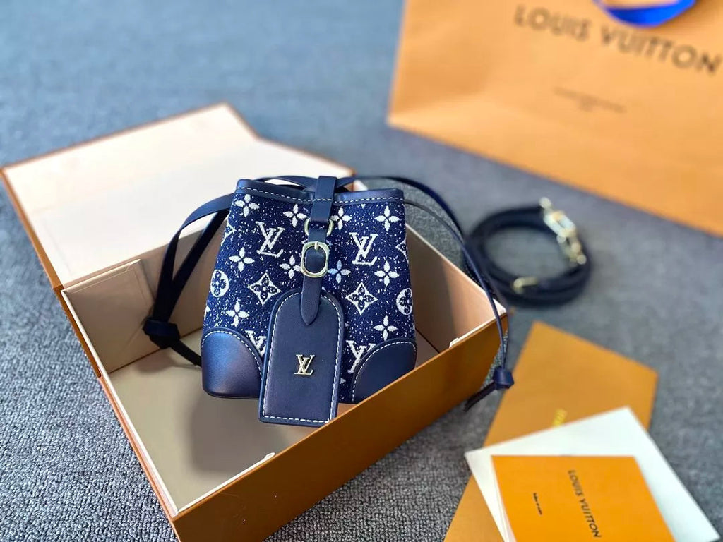 LVデニムバケットバッグ