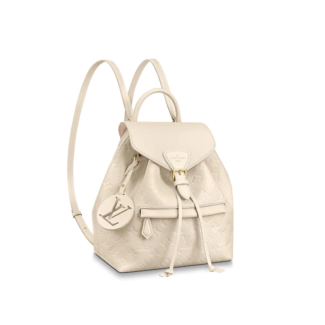 Louis Vuitton Monogram Empreinteエンボス加工レザークラシックモンスリーバックパック