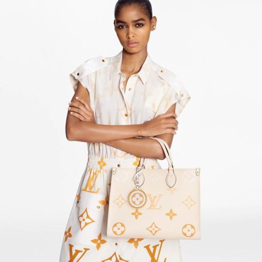 LOUIS VUITTON オンザゴー MM 長財布 2点セット お得 REF:M45717+M69353